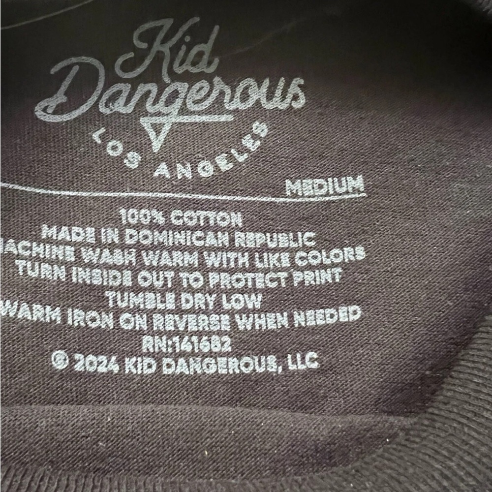 Kid Dangerous Motorcycle Themed Tee - Picture 4 of 5